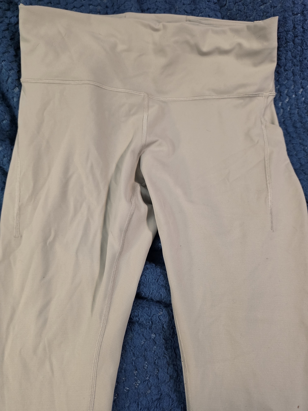 lululemon athletica Womens Light Gray High-Rise Leggings